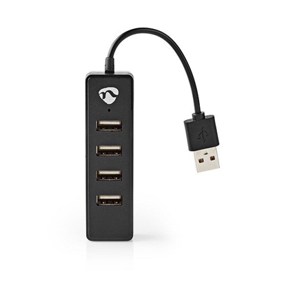 Attēls no Nedis UHUBU2420BK USB Hub - Splitter