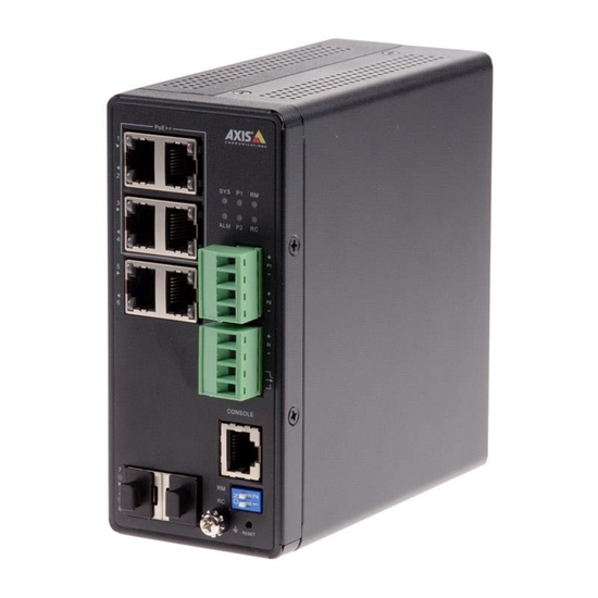 Изображение NET SWITCH 4PORT POE+ T8504-R/01633-001 AXIS