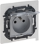 Picture of Niloe Step Gn 2p+z IP44, zaciski auto, z przeson - kolor aluminium 863336B