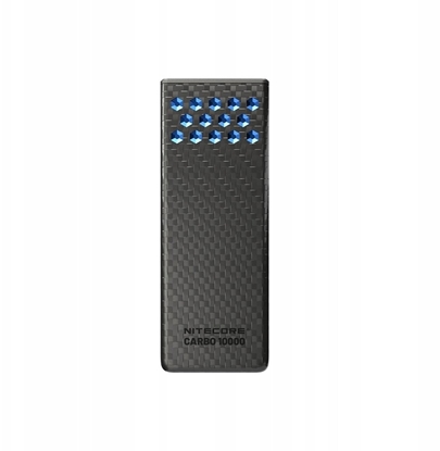 Attēls no Nitecore Powerbank Carbo 10000 Gen 2 Blue