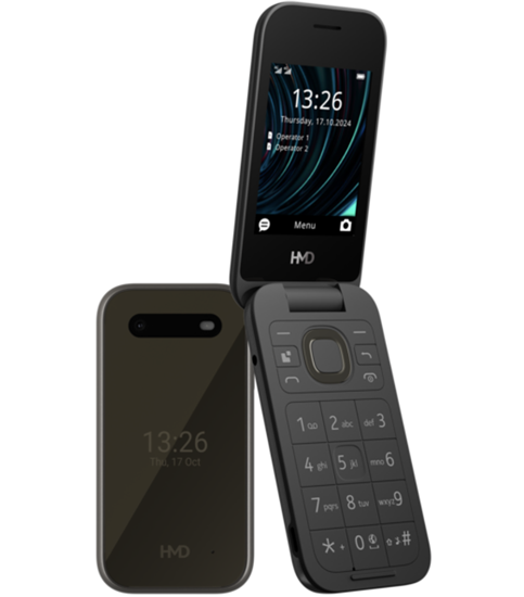 Picture of Nokia HMD 2660 FLIP Mobile Phone 4G Black