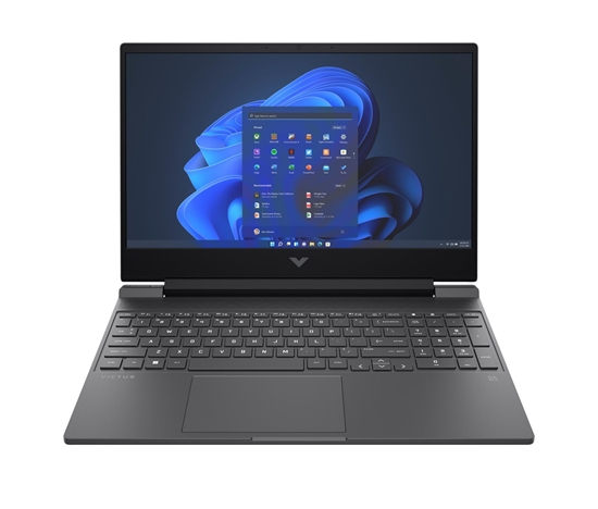 Picture of Notebook|HP|Victus|15-fb3040nw|CPU AMD RyzenT 7|7445HS|15.6 "|1920 x 1080 pixels|RAM 16 GB|DDR4-SDRAM|SSD 512 GB|Discrete graphics NVIDIA GeForce RTX 4050|6 GB|On-board graphics Yes|Numeric keypad Yes|Keyboard language English|OS installed FreeDOS|Colour