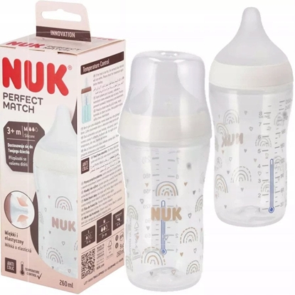 Изображение NUK BUTELKA PP 260ML SIL SM M PM 10742026 1/6