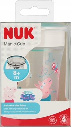 Изображение NUK Kubek do picia Peppa pig Magic Cup 230ml, turkusowy