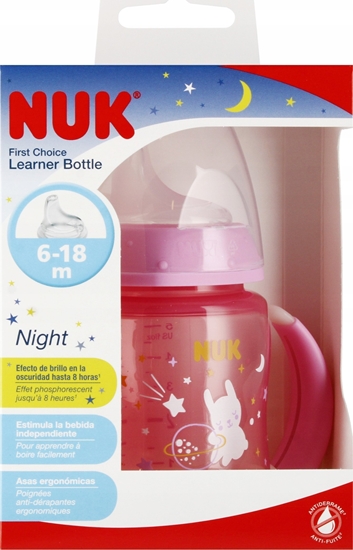 Изображение NUK NUK BUTELKA 150ML Z UCH 6-18M ROZ FC10743998 1/6
