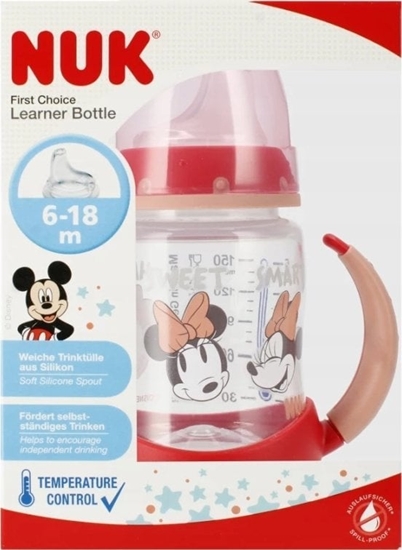 Изображение NUK NUK BUTELKA PP 150ML 6-18FC MIKI CZE10215336 1/3