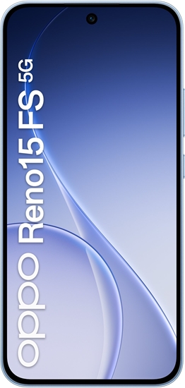 Picture of OPPO Reno15 FS 5G 16,7 cm (6.57") Dual SIM Android 16.0 USB Type-C 8 GB 512 GB 6500 mAh Niebieski
