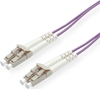 Изображение Optiskais kabelis 50/125µm, LC / LC, OM4, violets, 5.0m, Value