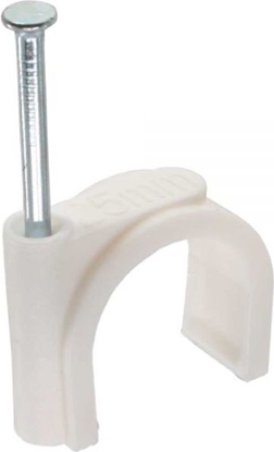 Attēls no Organizer InLine Uchwyt montaowy Biay 50 sztuk  (44021B)