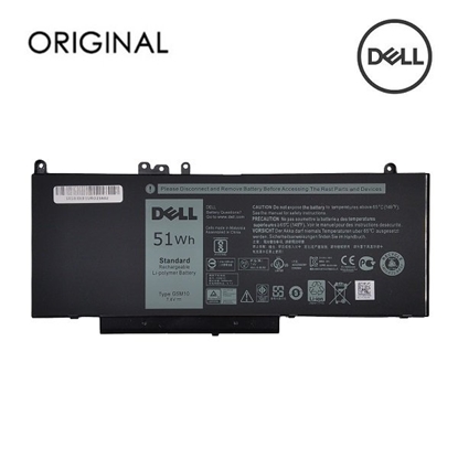 Attēls no Original G5M10 Battery for Dell Laptop 51Wh
