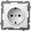 Picture of Ospel Gniazdo AS pojedyncze schuko biae (GP-1GS/m/00)