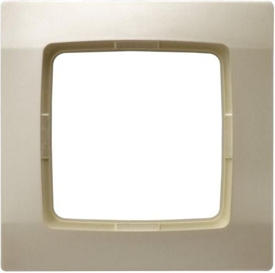 Picture of Ospel Ramka Karo pojedyncza ecru perowy (R-1S/42)