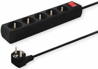 Attēls no Pagarinātājs Savio Power Strip 5-way 5m