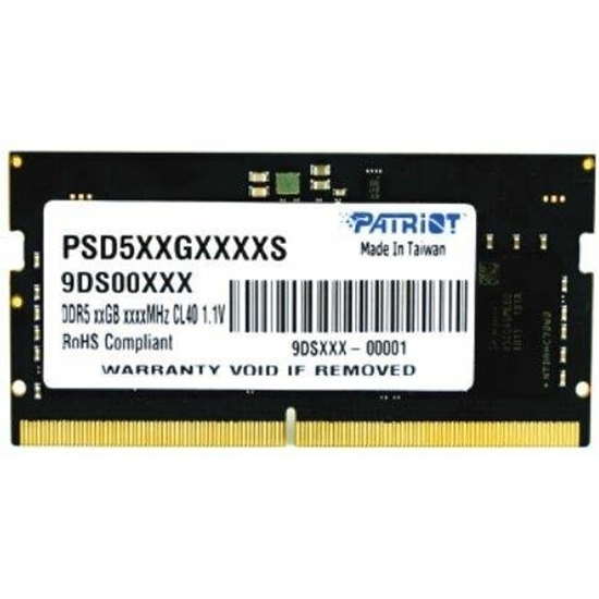 Изображение Patriot Signature Line DDR5 SO-DIMM RAM 32GB / 4800MHz / DDR5 / CL40 / 1.1v