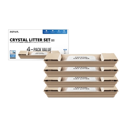Picture of PETKIT Crystal Litter for Purobot Crystal Duo, 4 bags