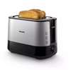 Picture of Philips Viva Collection HD2637/90 toaster 7 2 slice(s) Black, Stainless steel