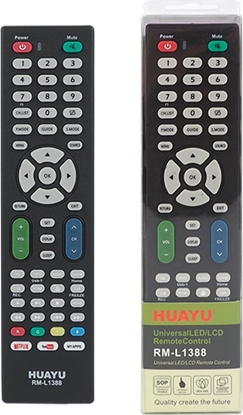 Picture of Pilot RTV Lamex Pilot uniwersalny TV LCD/LED RM-L1388 Netflix, Youtube