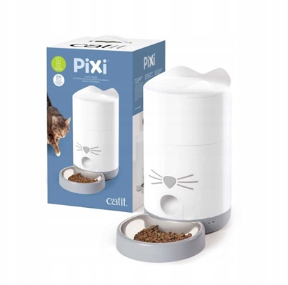 Изображение Pixi Smart Feeder Vision, karmido automatyczne, dla kota, z kamer, 19,1 × 32,1 × 34,2 cm