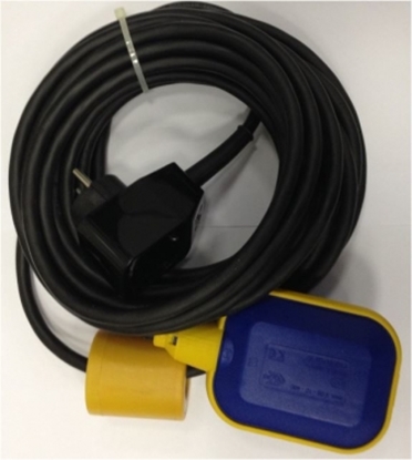 Picture of Pludiņslēdzis ar kabeli 10m, ar rozeti