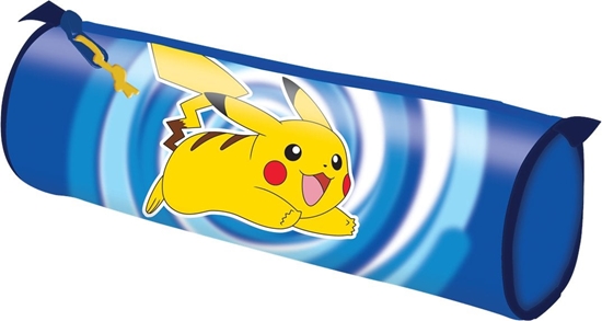 Picture of POKÉMON Pencil case, cylinder, L 22 cm, dia. 7 cm, 300D nylon