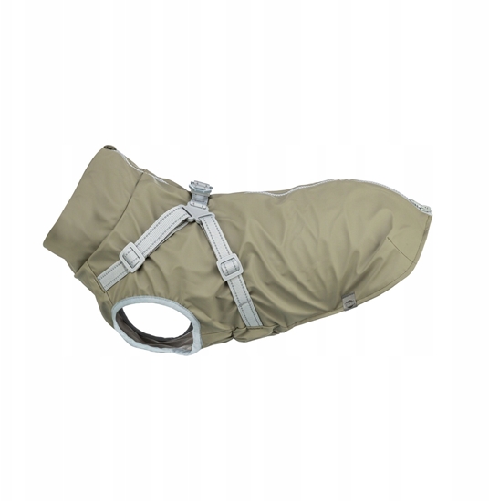 Picture of Pontis, paszczyk z szelkami, dla psa, zielony, M: 45 cm