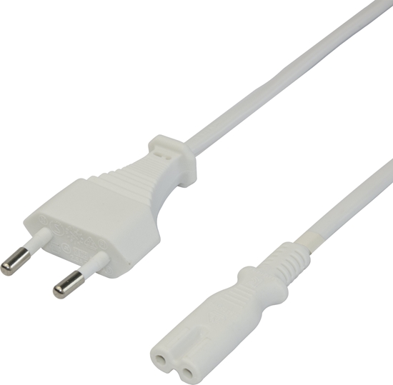 Picture of Power cable CEE 7/16 - C7 1.5m white 1902293 (7333048060365)