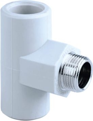 Изображение PPR Trejgabals ar ārējo vītni 16 - 1/2" Gallaplast