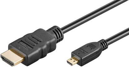 Изображение PremiumCord PremiumCord 4K kabel HDMI A - HDMI micro D, 1m