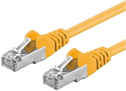 Picture of PremiumCord SP6ASFTP100Y kabel sieciowy Yellow 10 m Cat6a S/FTP (S-STP)