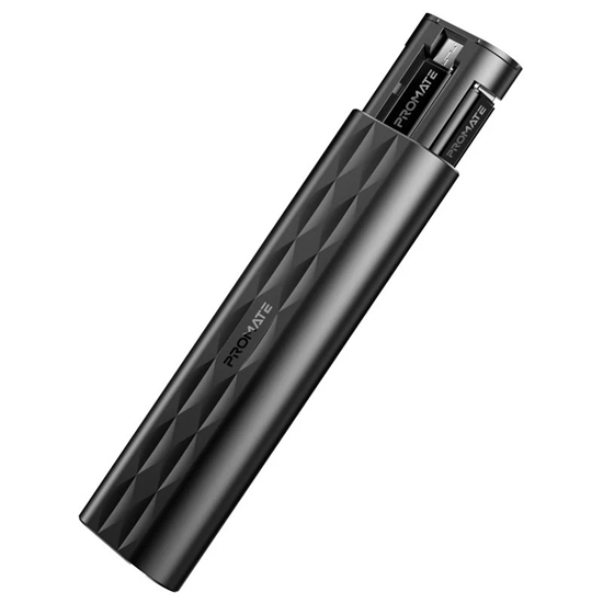 Picture of Promate Perk Compact 4-in-1 Cable and Adapter Set USB-C / micro / Lightning/ 0.3m