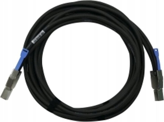 Picture of Qnap QNAP CAB-SAS30M-8644 kabel SAS 3 m Czarny, Metaliczny