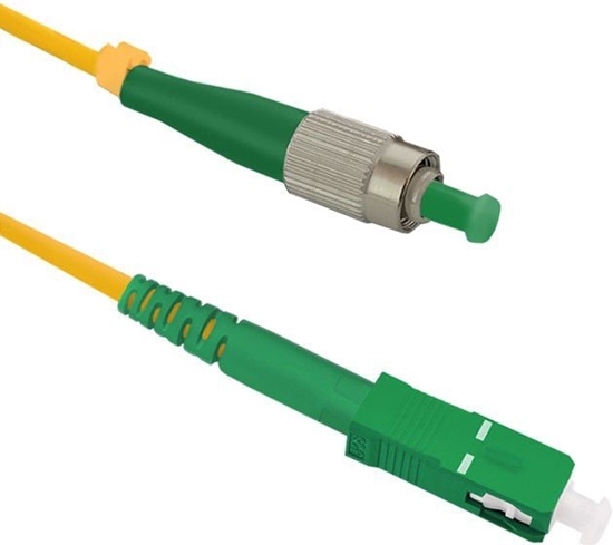Picture of Qoltec Optic Patchcord FC/APC - SC/APC simplex SM 9/125 G652D 15m (54304)