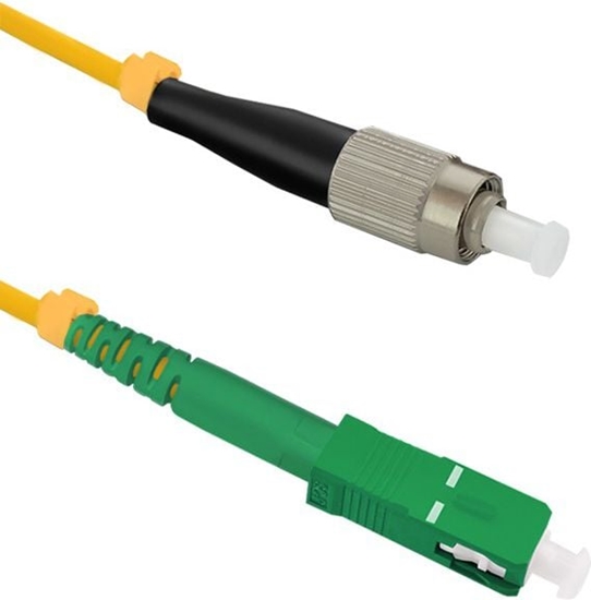 Picture of Qoltec Optic Patchcord FC/UPC - SC/APC simplex SM 9/125 G652D 50m (54313)