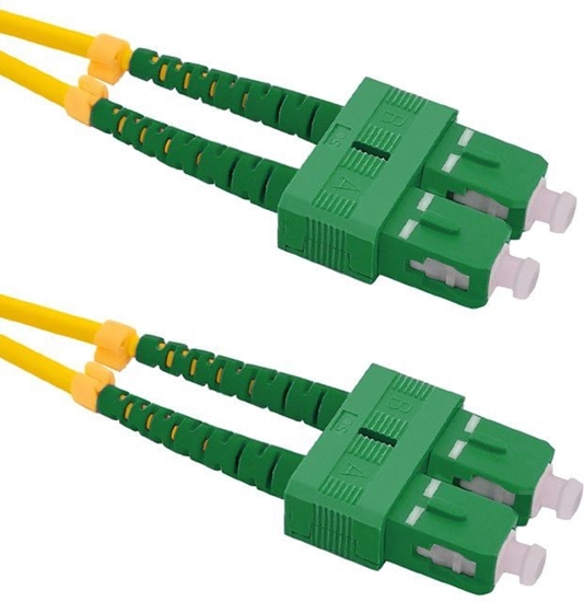 Изображение Qoltec Optic Patchcord SC/APC - SC/APC SM 9/125 G652D 120m (54090)