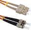 Изображение Qoltec Optic Patchcord SC/UPC - ST/UPC MM 50/125 OM2 5m (54066)