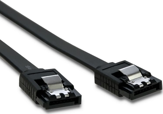 Picture of Qoltec SATA - SATA, 0.5m, Czarny (50582)