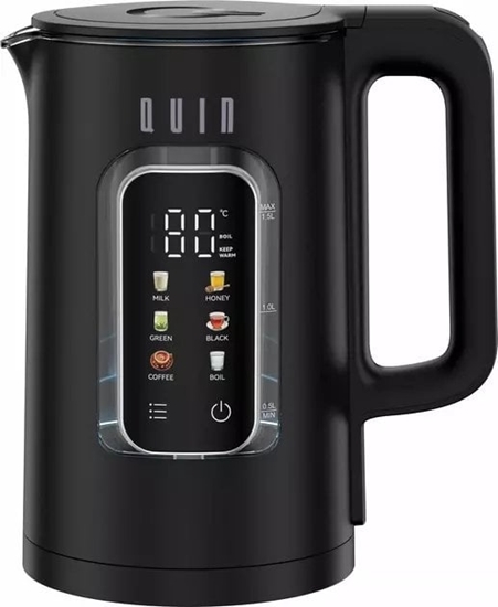 Picture of QUIN tejkanna  1.5l  melna KTL-303 KTL-303 (4820291100106)