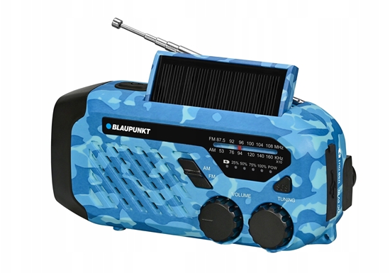 Изображение Radio alarmowe BLAUPUNKT ER10BC, blue camo