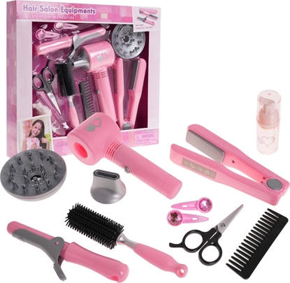 Picture of Ramiz Zestaw Maej Fryzjerki dla dzieci 3+ Interaktywna Suszarka + Lokówka + Prostownica + Akcesoria