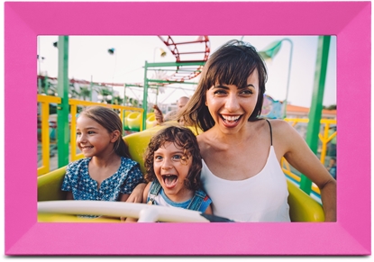 Изображение Ramka na zdjcia Denver PFF-1023P z FRAMEO HD róowa