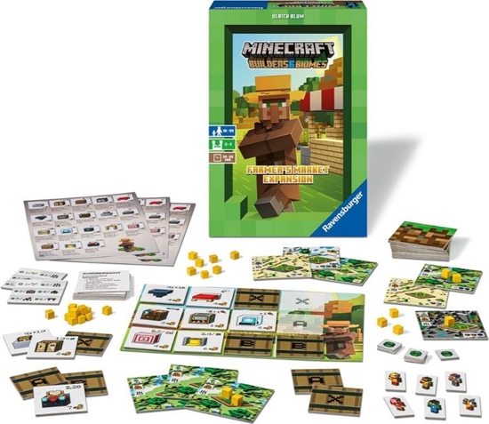 Picture of Ravensburger Dodatek do gry Minecraft: Minecraft: Builders & Biomes - Rynek Farmera
