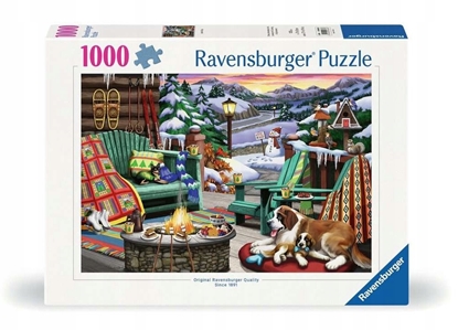 Picture of Ravensburger Puzzle Zimowy odpoczynek 1000 elementów