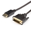 Attēls no RoGer DisplayPort to DVI Cable 1,8m / DVI-D (Dual Link)