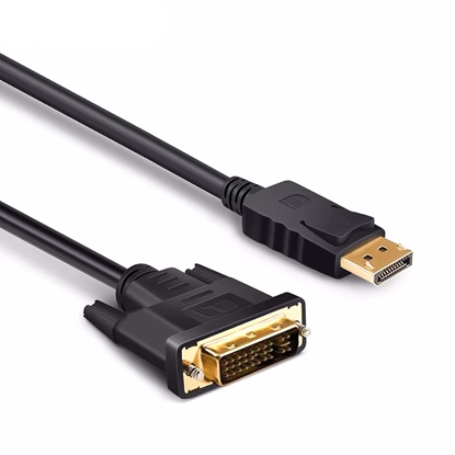 Attēls no RoGer DPDVII18 DisplayPort to DVI Cable 1,8m / DVI-I 24+5 (Dual Link)