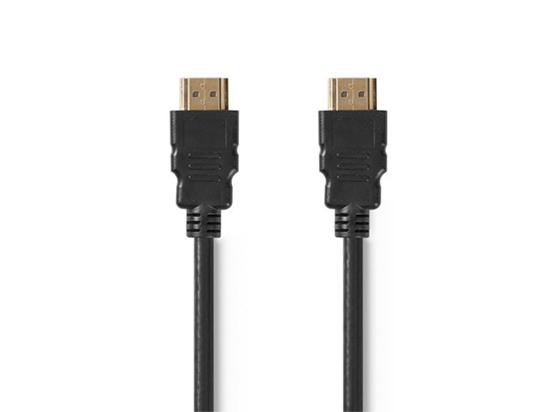 Picture of RoGer HDMI Gold Platted Cable / 19pin / 2160p Ultra HD / 1m