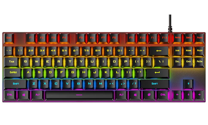 Attēls no RoGer K80 Gaming Wired Mechanical Keyboard RGB / USB