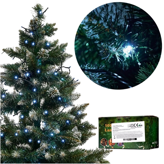 Изображение RoGer LED Light Garland 10m / 100LED / Cold white
