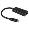 Picture of Roger Multimedia Adapter Type-C to HDMI (4K @ 30Hz, 1080P @ 60Hz) Black