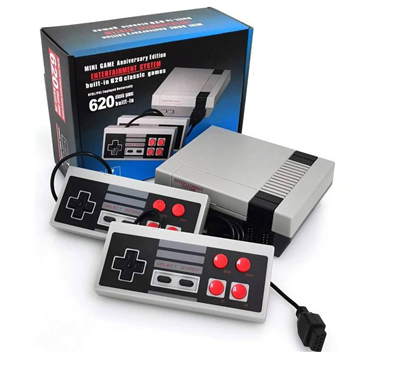 Attēls no RoGer Retro Game console with 620 games / 2 game controllers / HDMI