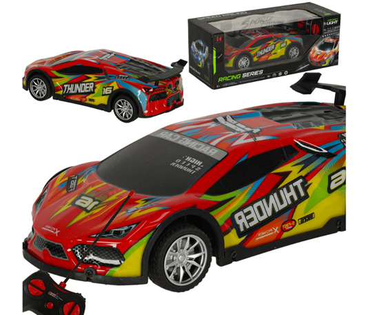Picture of RoGer Toy Sport Car RC with Light effect 1:18